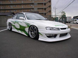 URAS Type 2 Body Kit for for Nissan Silvia S14 Kouki